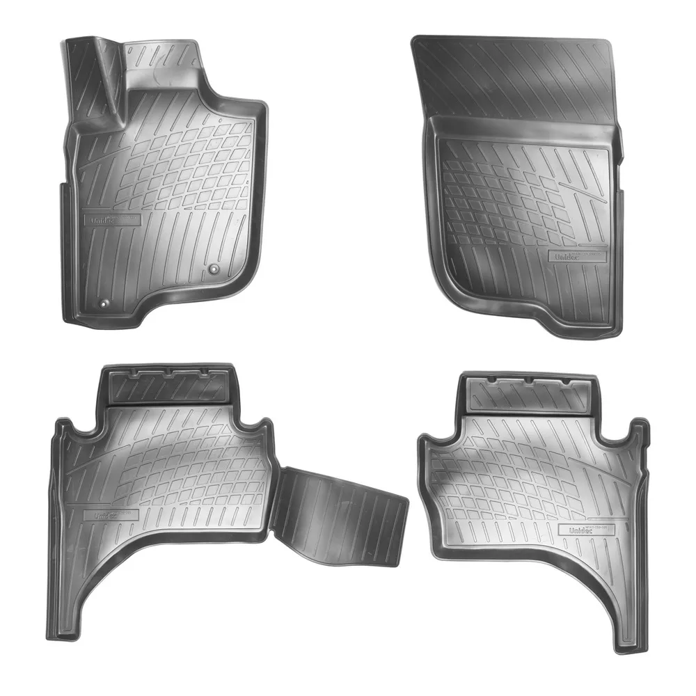 Коврики салонные для Mitsubishi L200 V 3D (2015) NORPLAST NPA11-C59-335
