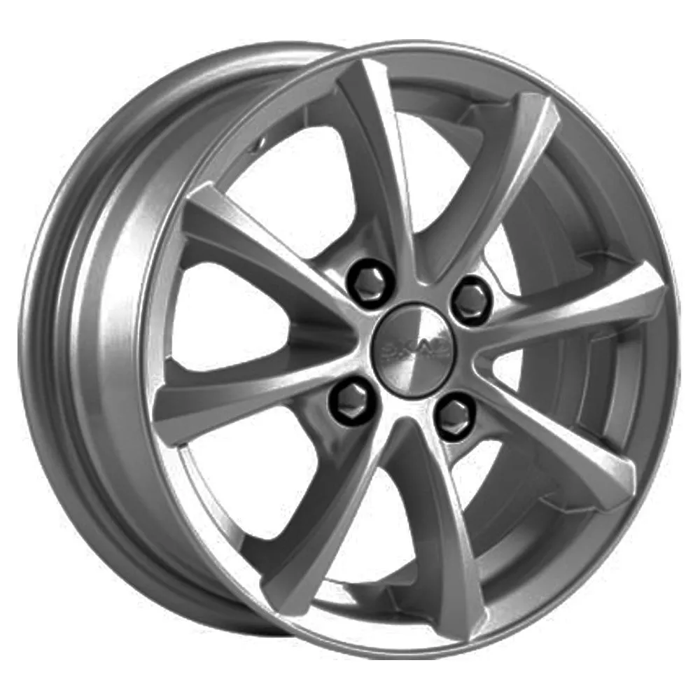 Диск литой R13 5.5J 4x98/58.6 ET35 СКАД Каллисто Графит 87858203258