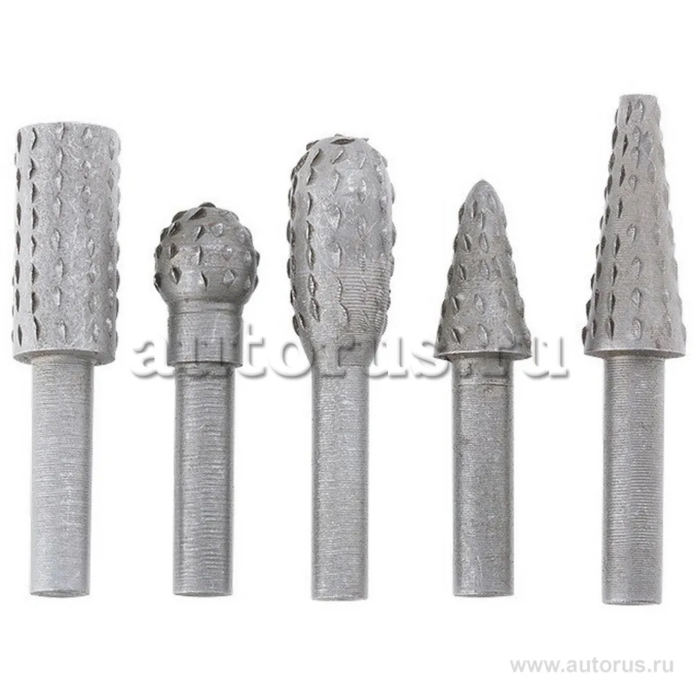 Набор шарошек по дереву 5шт. MATRIX 70499