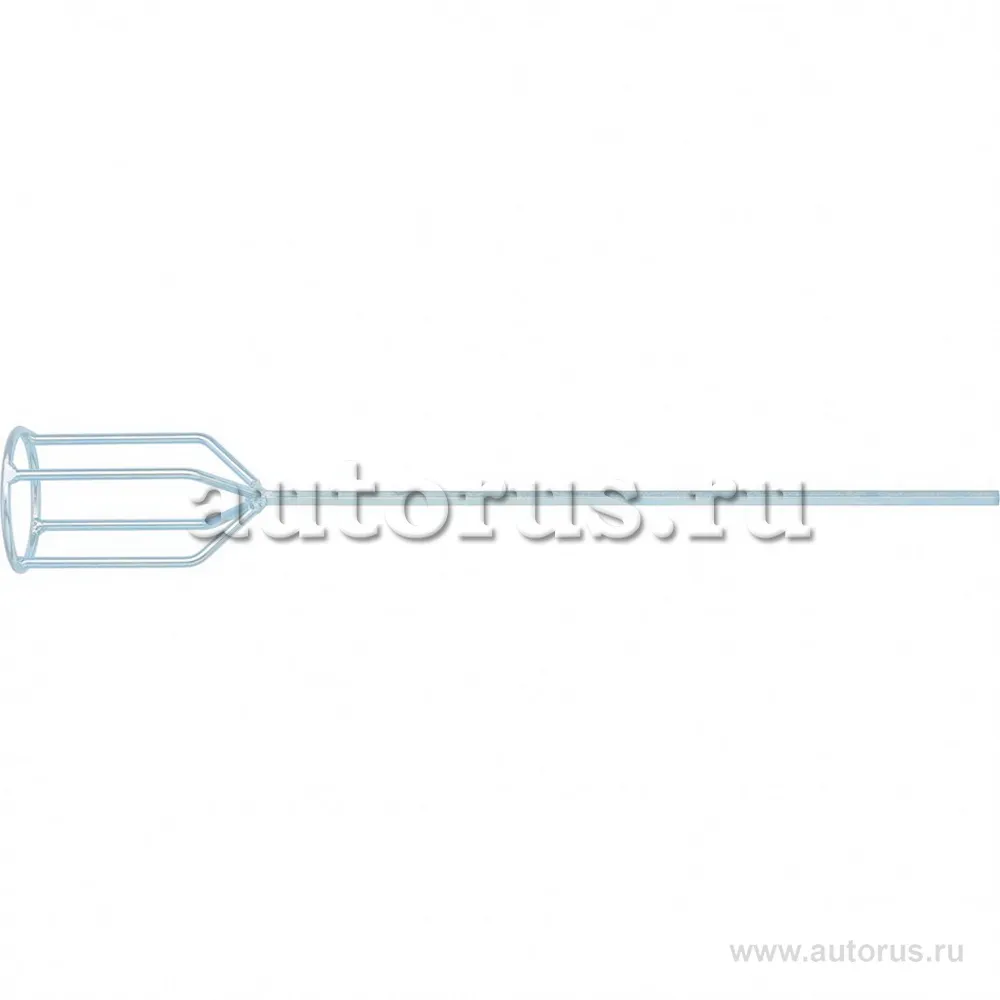 Миксер для гипсовых смесей, 80x530 мм, оцинкованный, шестигранный хвостовик 8 мм MATRIX 84841