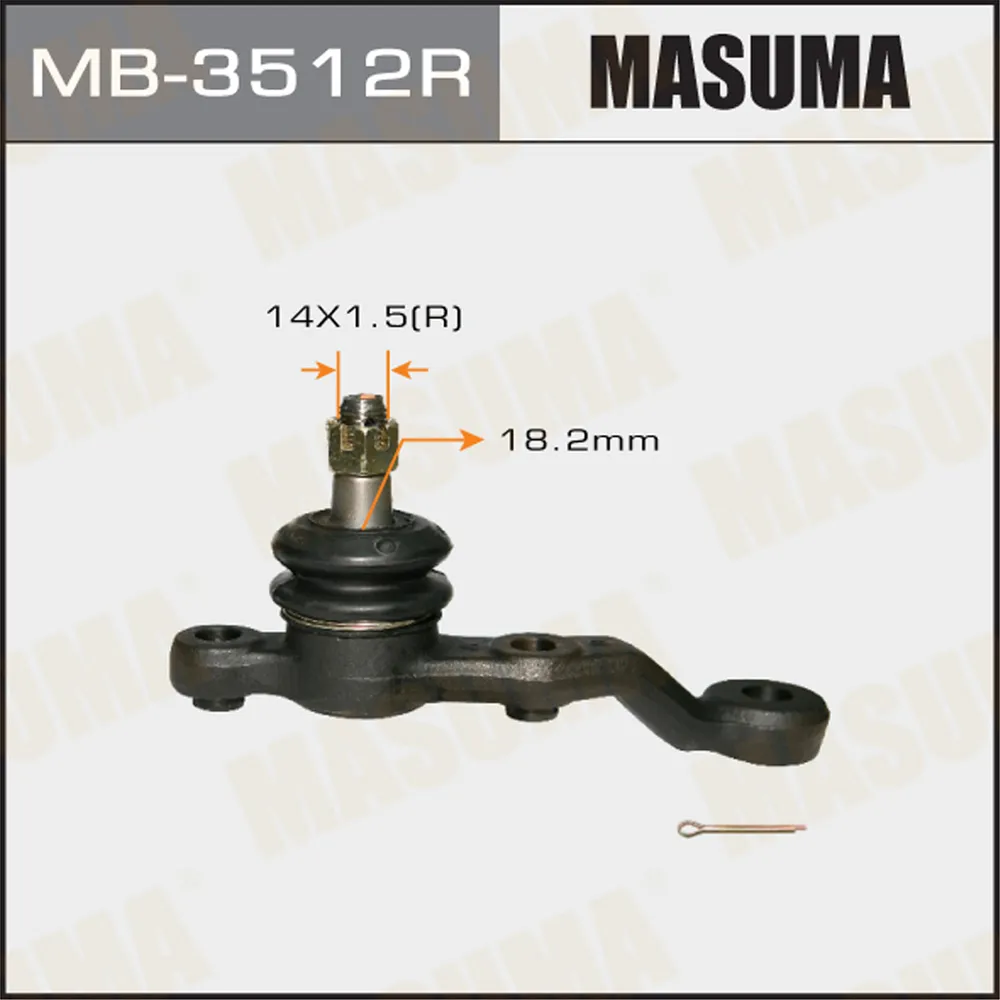 Опора шаровая MASUMA MB3512R