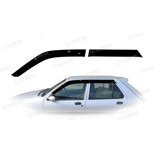 Дефлектора на окна Ford Fiesta IV Hb 5d 1995-2002EuroStandard деф.окон Cobra Tuning FE35795