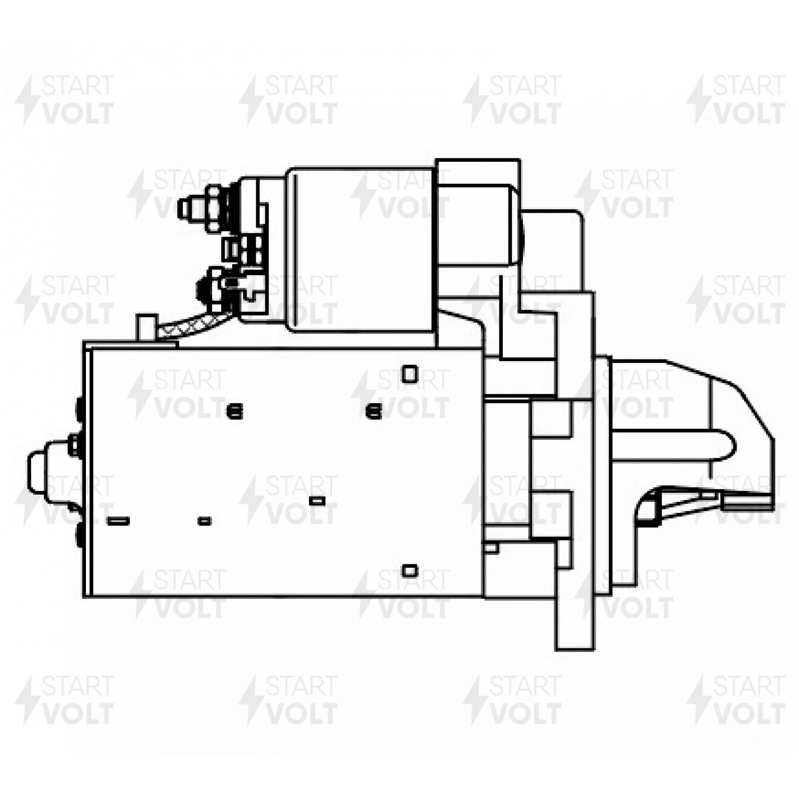 Стартер 2 кВт STARTVOLT LSt 0323