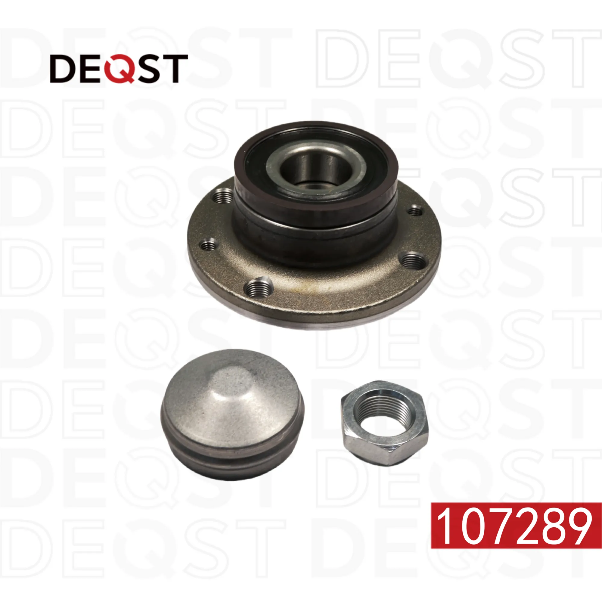 Ступица колеса в сборе с подшипником задняя Fiat / Alfa / Lancia FORD/CITROEN/PEUGEOT/FIAT/ALF DEQST 107289