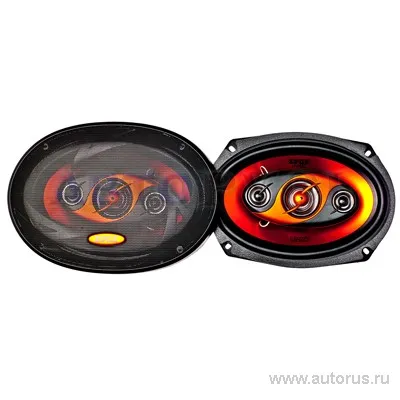 Колонки EDGE ED-209, 4-х полосные, 6x9