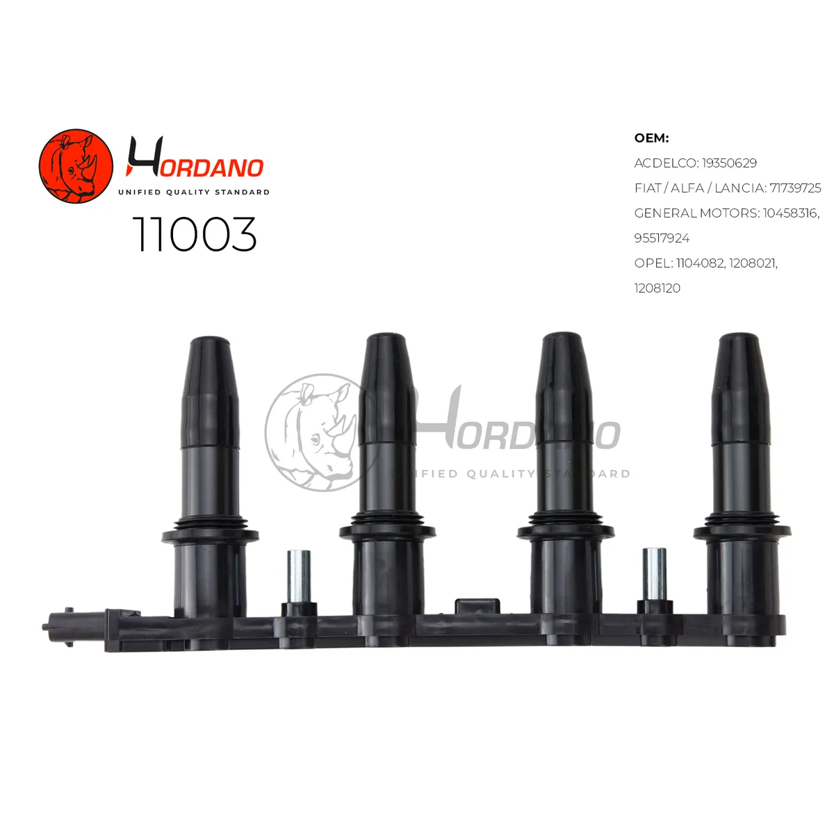 Катушка зажигания OPEL ASTRA H Хэтчбэк 03.04- 1.8 Hordano 11003