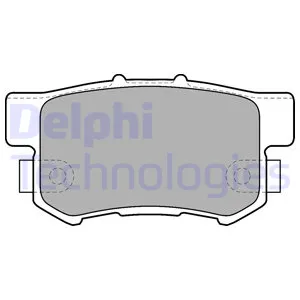 Колодки тормозные задние DELPHI LP1507