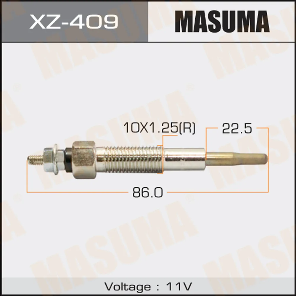 Свеча накаливания MAZDA BONGO FRIENDEE MASUMA XZ-409