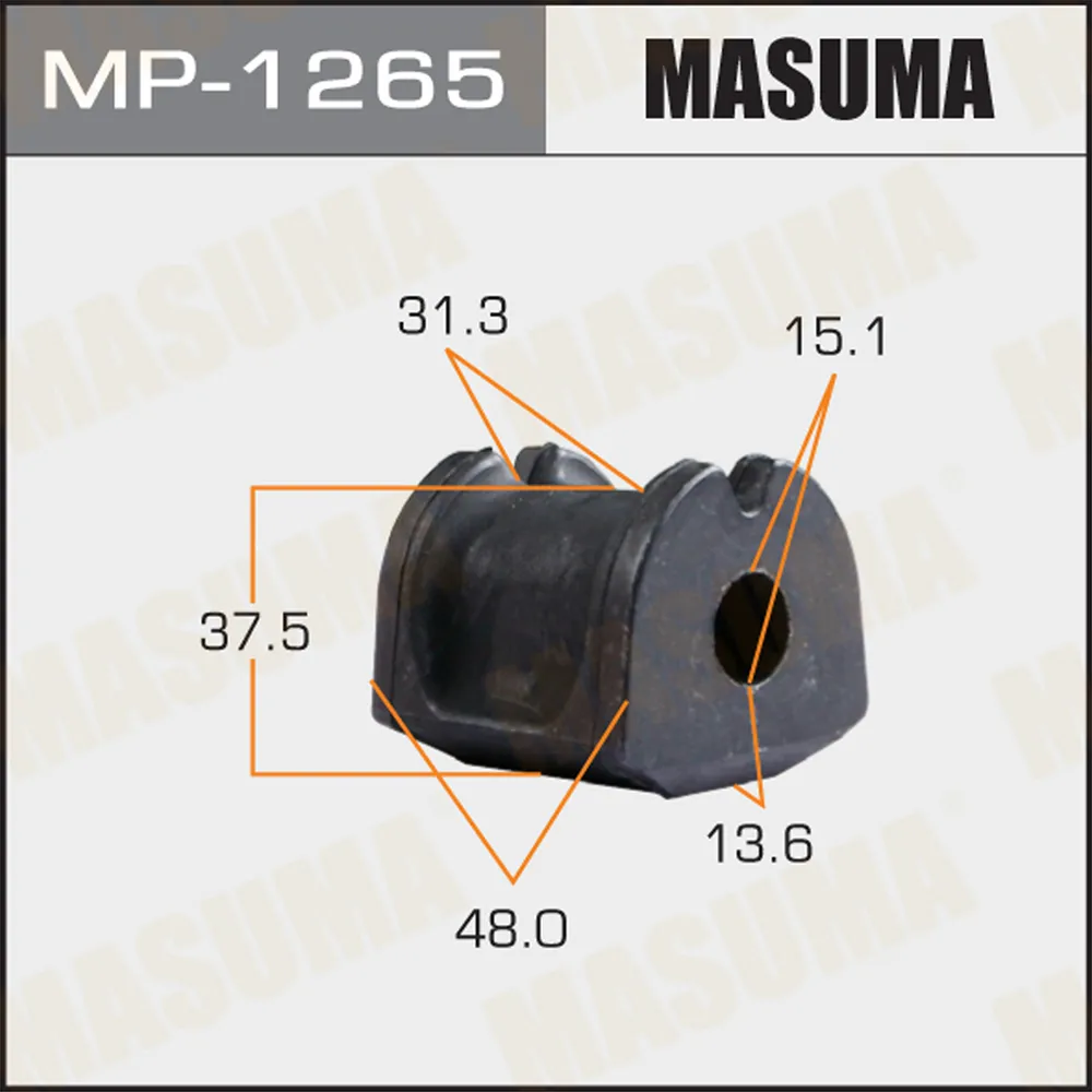 Втулка стабилизатора SUBARU FORESTER MASUMA MP-1265