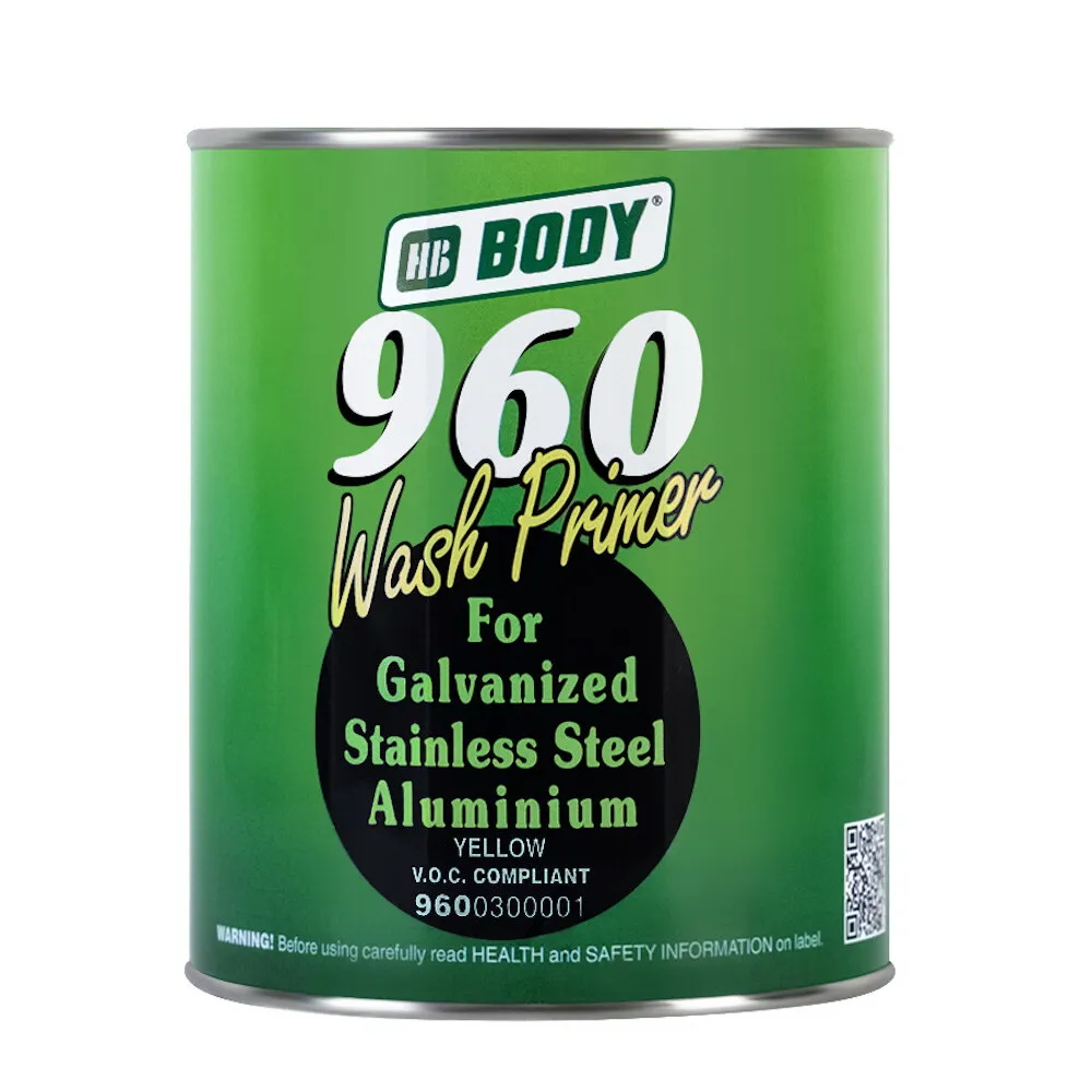 Грунт BODY 960 1:1 кислотный 2К (1л) 9600300001 Отвердитель в комплект не входит.
