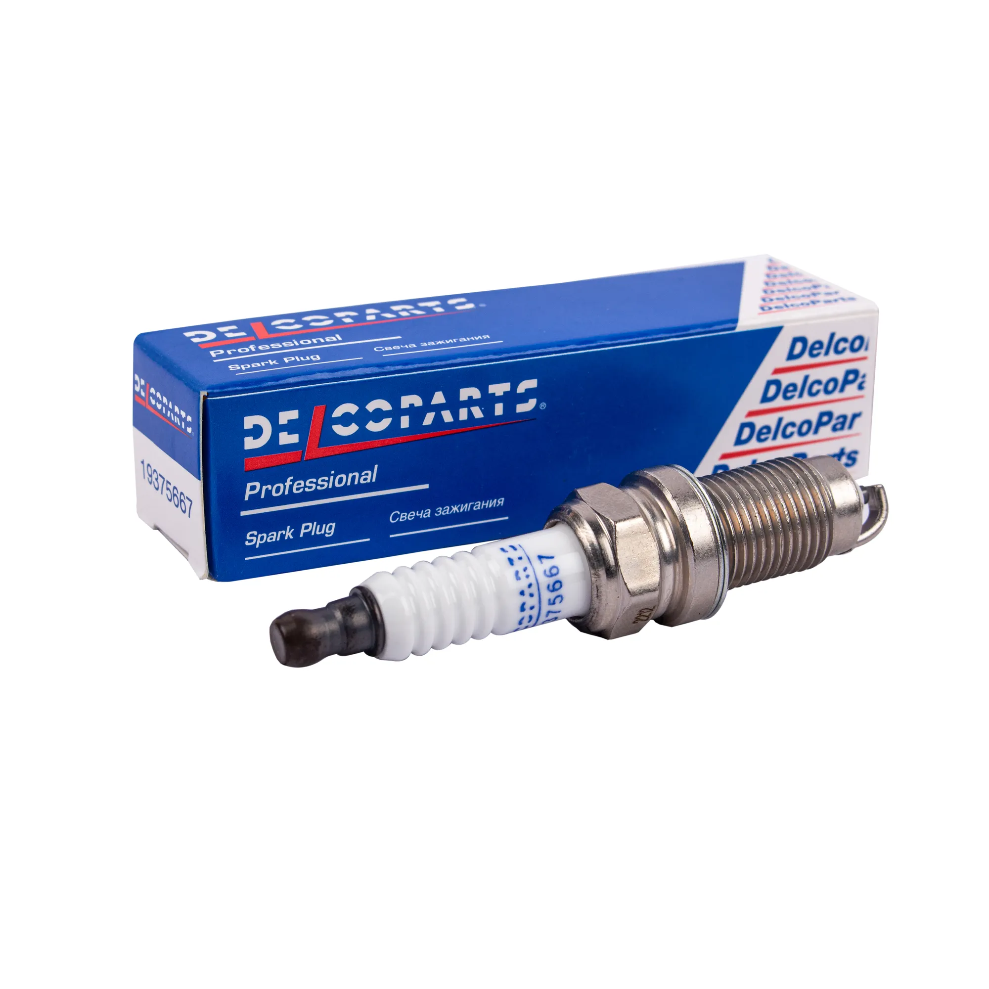 Свеча зажигания с медным электродом VW POLO, JETTA, Skoda FABIA, OCTAVIA, RAPID DelcoParts 19375667