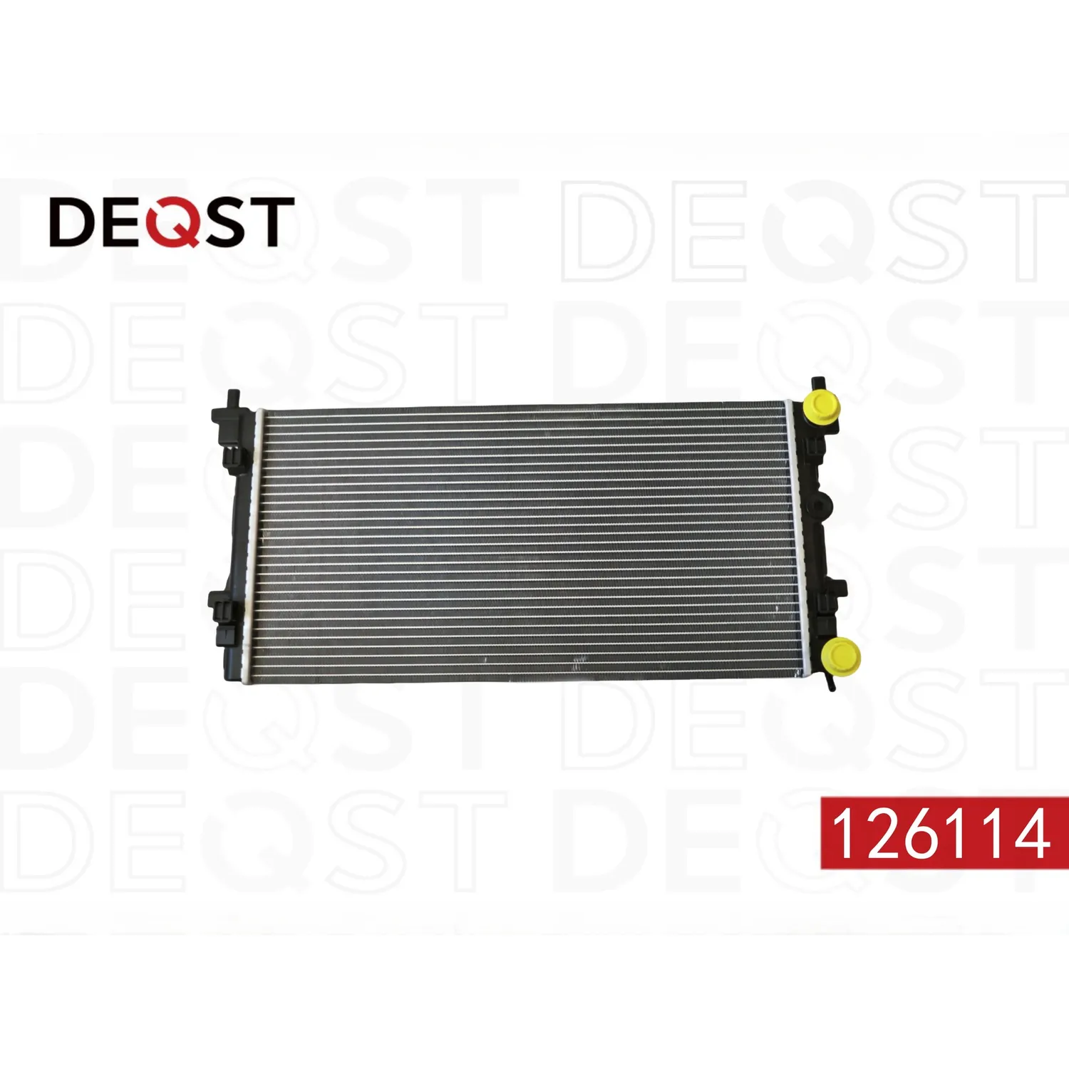 Радиатор системы охлаждения, SKODA FABIA 09-, RAPID 12\ VW POLO SEDAN 11\ AUDI DEQST 126114