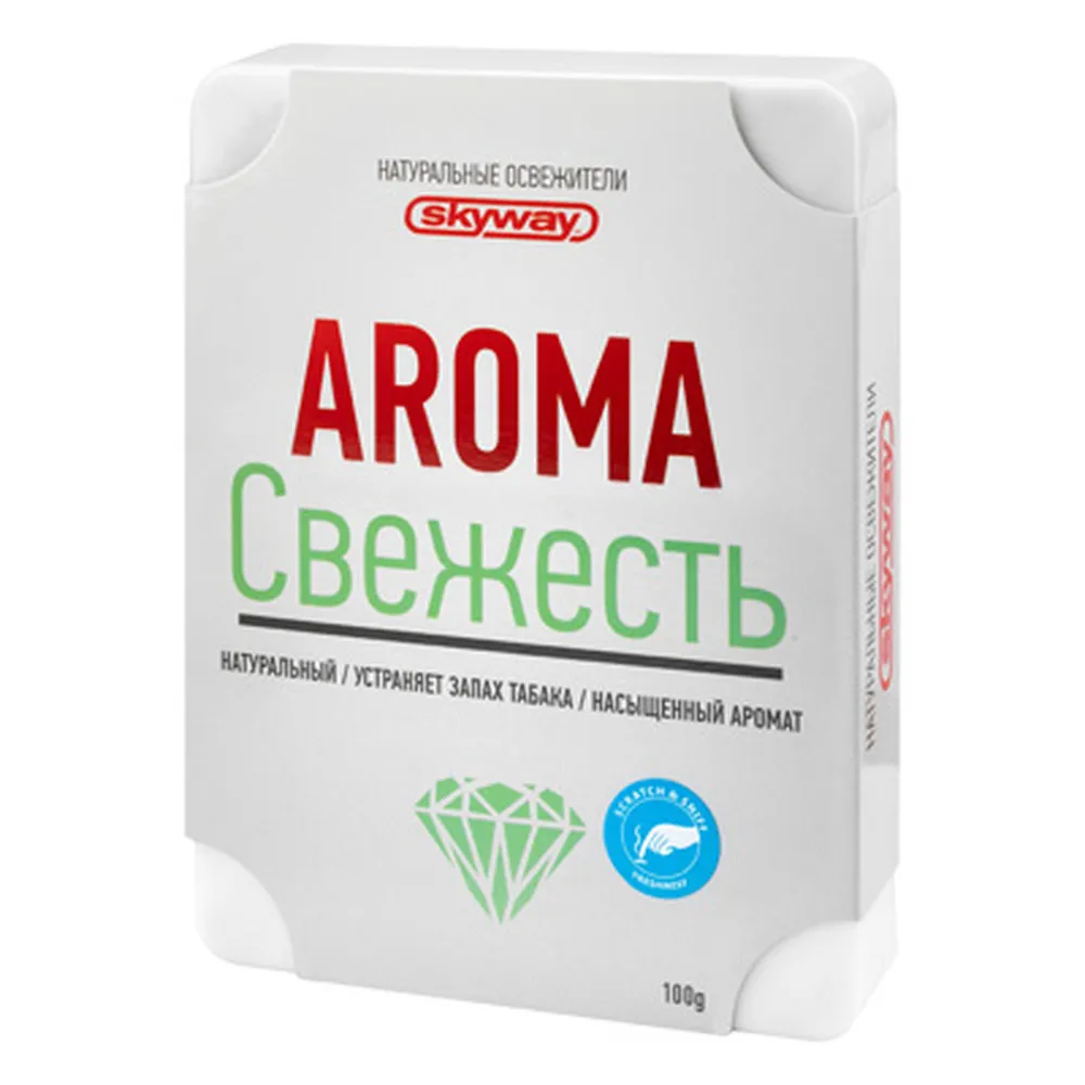Ароматизатор воздуха под сидение свежесть 100гр; SKYWAY S03404018