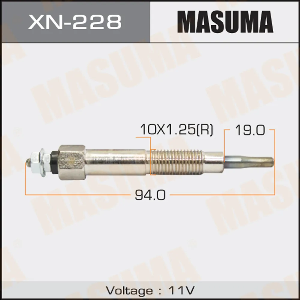Свеча накаливания NISSAN AD MASUMA XN-228