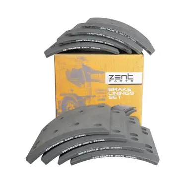 Накладки тормозные STD 19487/19495 17.2-12.1(410x183)(С ЗАКЛ93059 8x18 6  ZENTPARTS Z10711