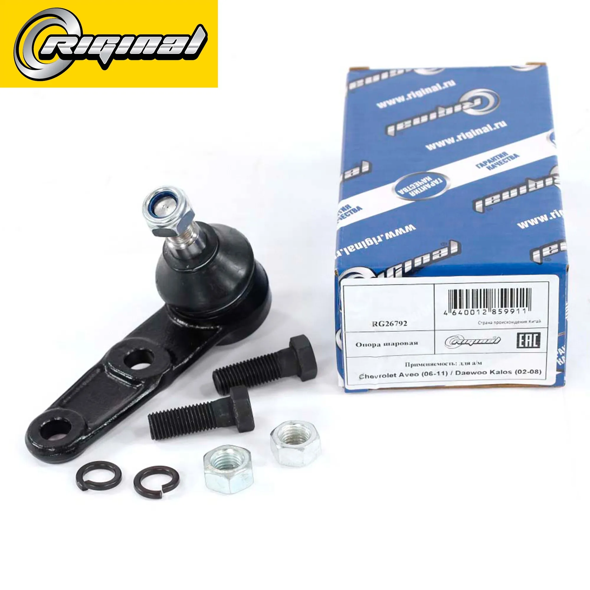 Опора шаровая Chevrolet Aveo (06-11) / Daewoo Kalos (02-08) Riginal RG26792