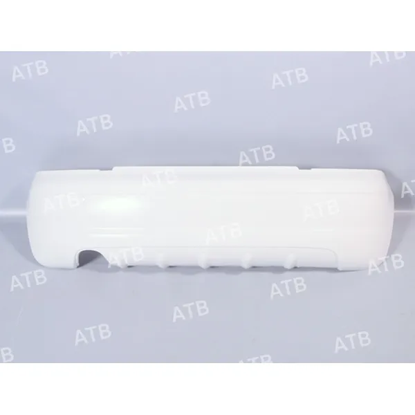 Бампер Daewoo Matiz 1 2000-2015 рестайлинг задний Белый GAZ ATB 1ADM101ARGAZ