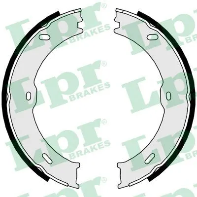 Колодки ст.торм.MERCEDES SPRINTER 209-524 06- VW CRAFTER 30-35 30-50 06- LPR 09710