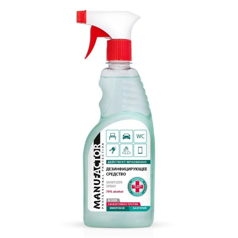 Профхим антисептик универс д/дез рук-поверх жид. MANUFACTOR 70, 0,5л_т/р 1496351