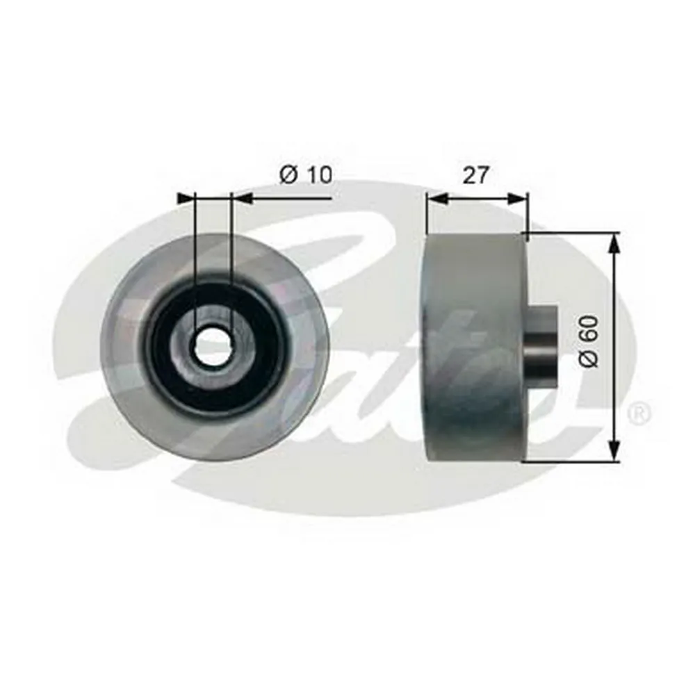 Ролик руч.ремня FORD TOURNEO CONNECT 1.8Di/TDCi 02 7803-21531 T36431