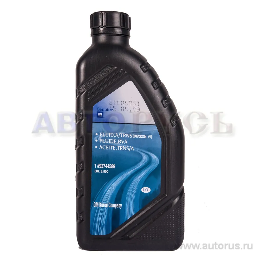 Масло трансмиссионное GM ATF Dexron VI 1 л 93744589