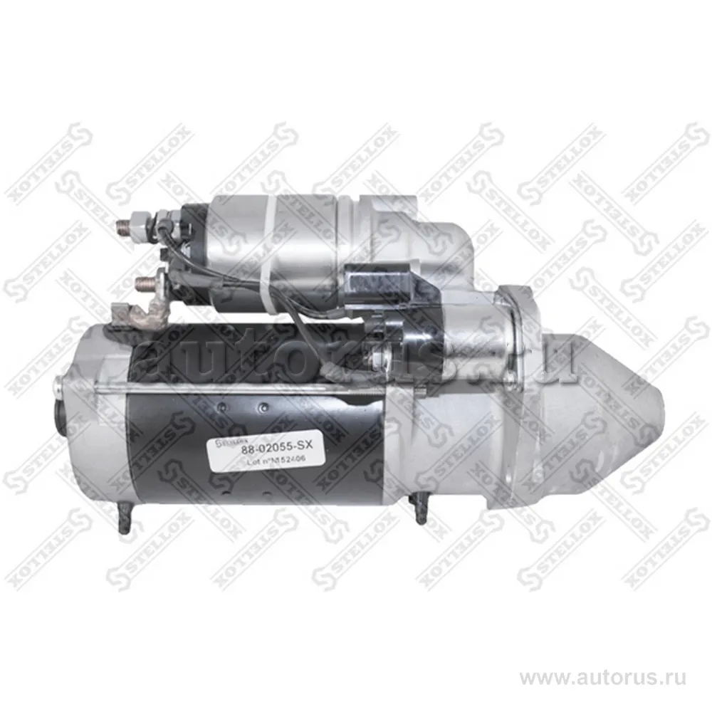 Стартер 24V 4kW 30град. влево, Z 10 MAN TGL/TGM STELLOX 88-02055-SX