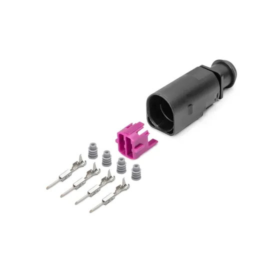 Разъем 4B0973812 (4pin) 4 контакта датчика износа тормозных колодок, компрессора подвески для Audi, Seat, Skoda, Volkswagen.