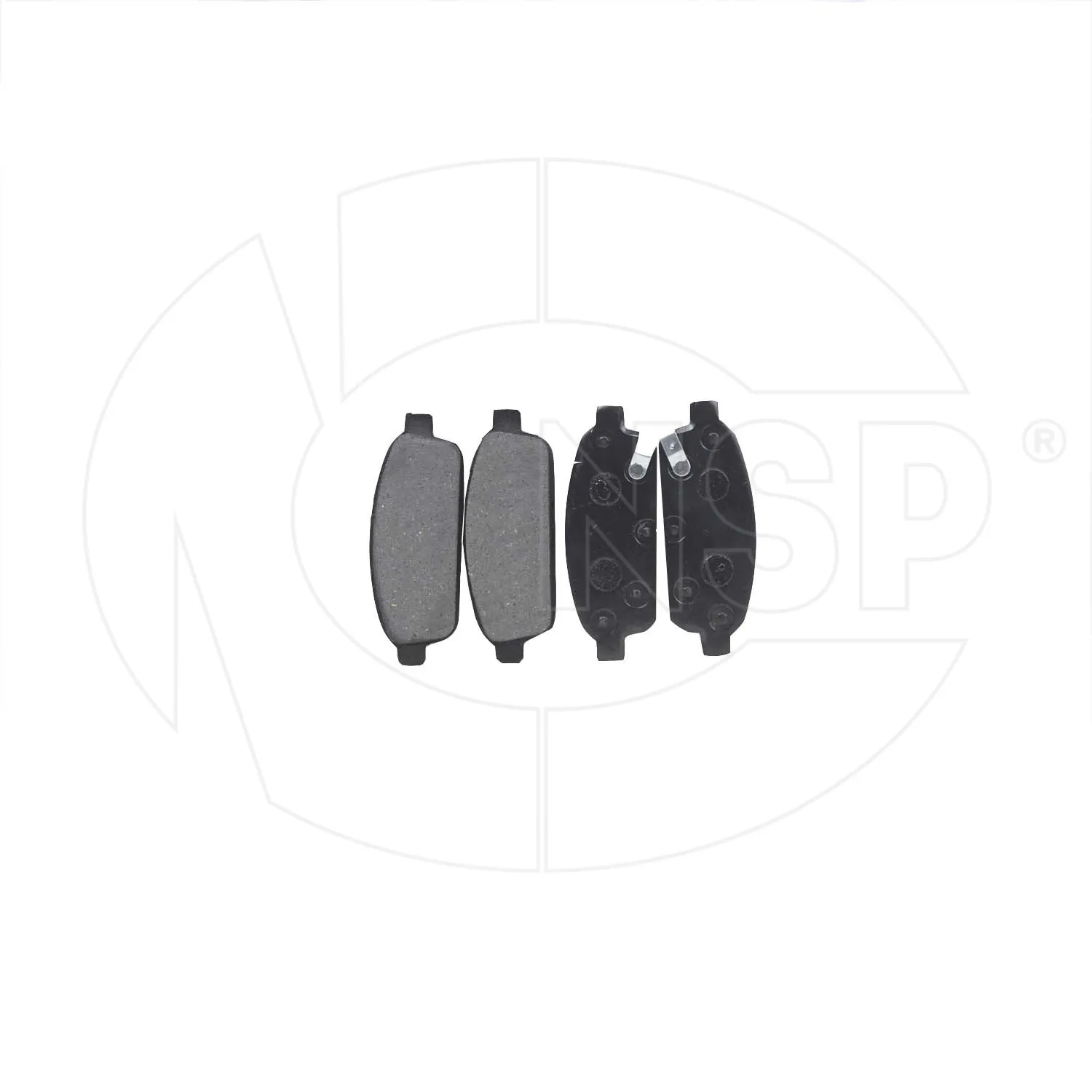 Колодки тормозные задние CHEVROLET Cruze NSP NSP0113319294