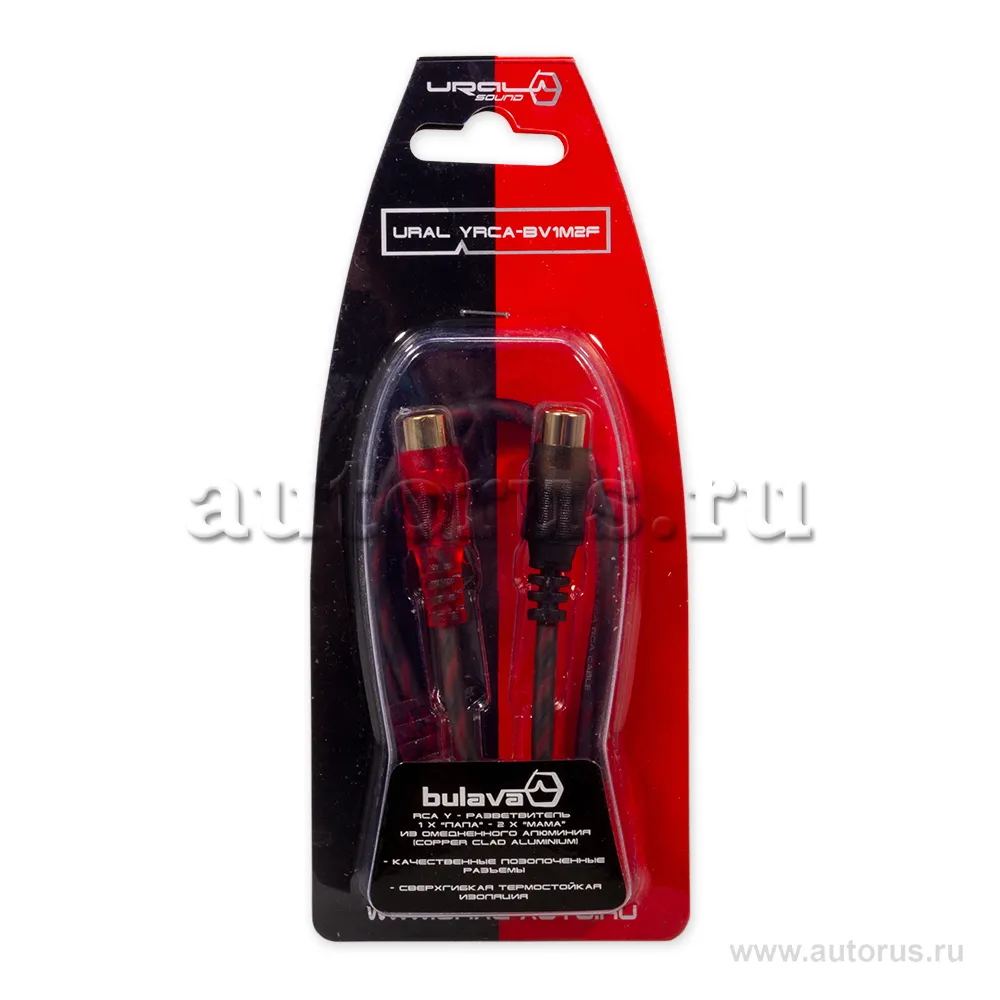 Разветвитель Y (1x«папа» 2x«мама») 0.3 м URAL Урал YRCA-BV1M2F