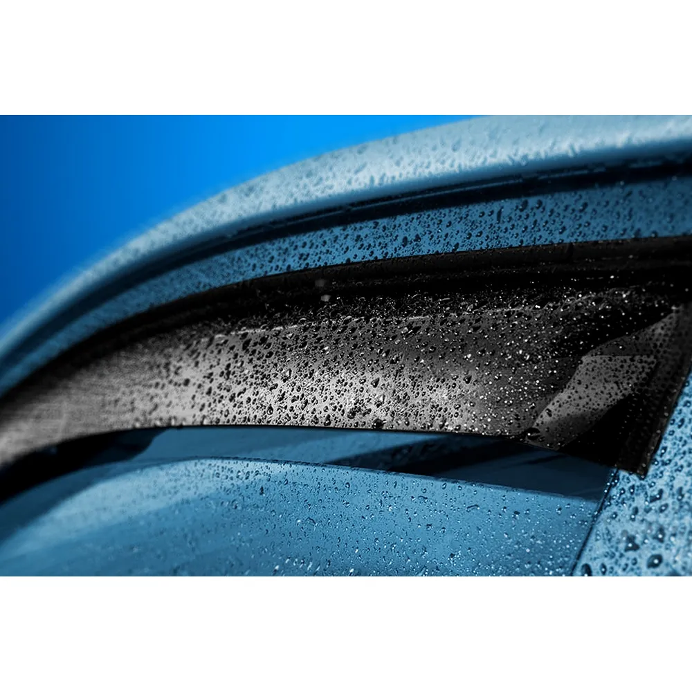 Дефлекторы окон, 4 шт., HYUNDAI Creta 2016- кроссовер, накладной, скотч 3 м REIN REINWV955