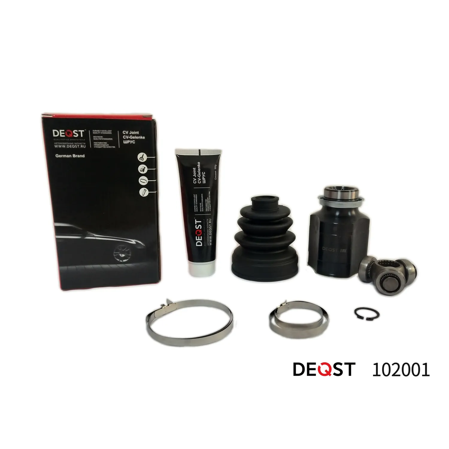 ШРУС KIA SPECTRA/SEPHIA II/SHUMA II/MENTOR II [FB] DEQST 102001
