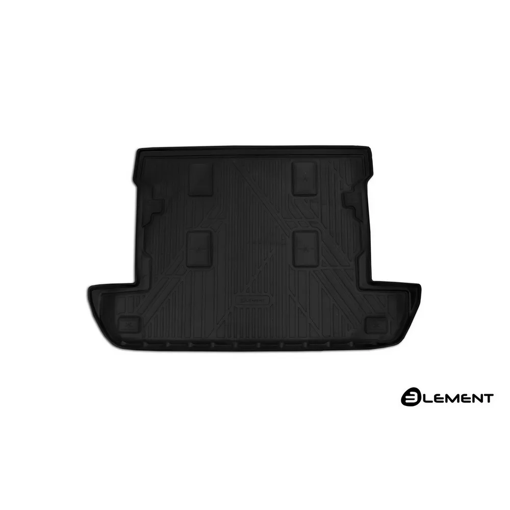 Коврик в багажник Lexus LX 570 III (J200) 2007-2022 короткая база полиуретан Element ELEMENT2951B13