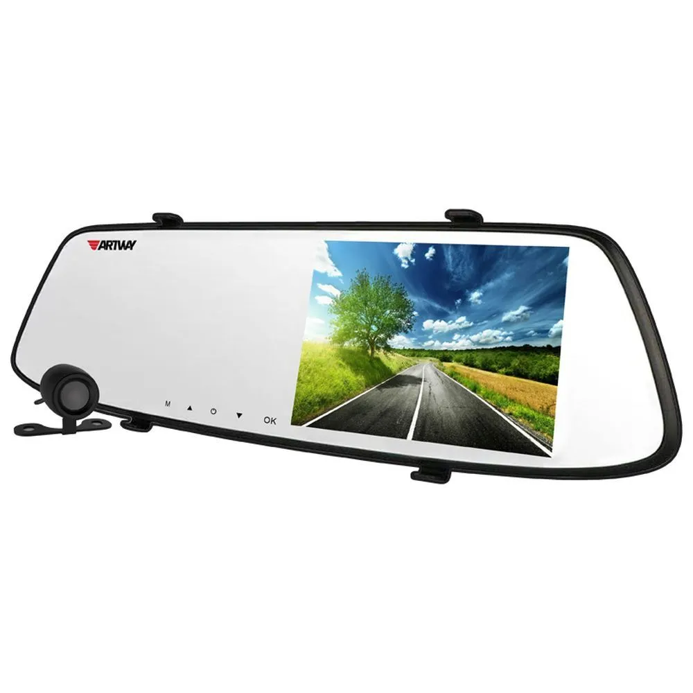 Видеорегистратор зеркало Artway AV-604   3в1 Super HD (2 камеры, ParkAssist)