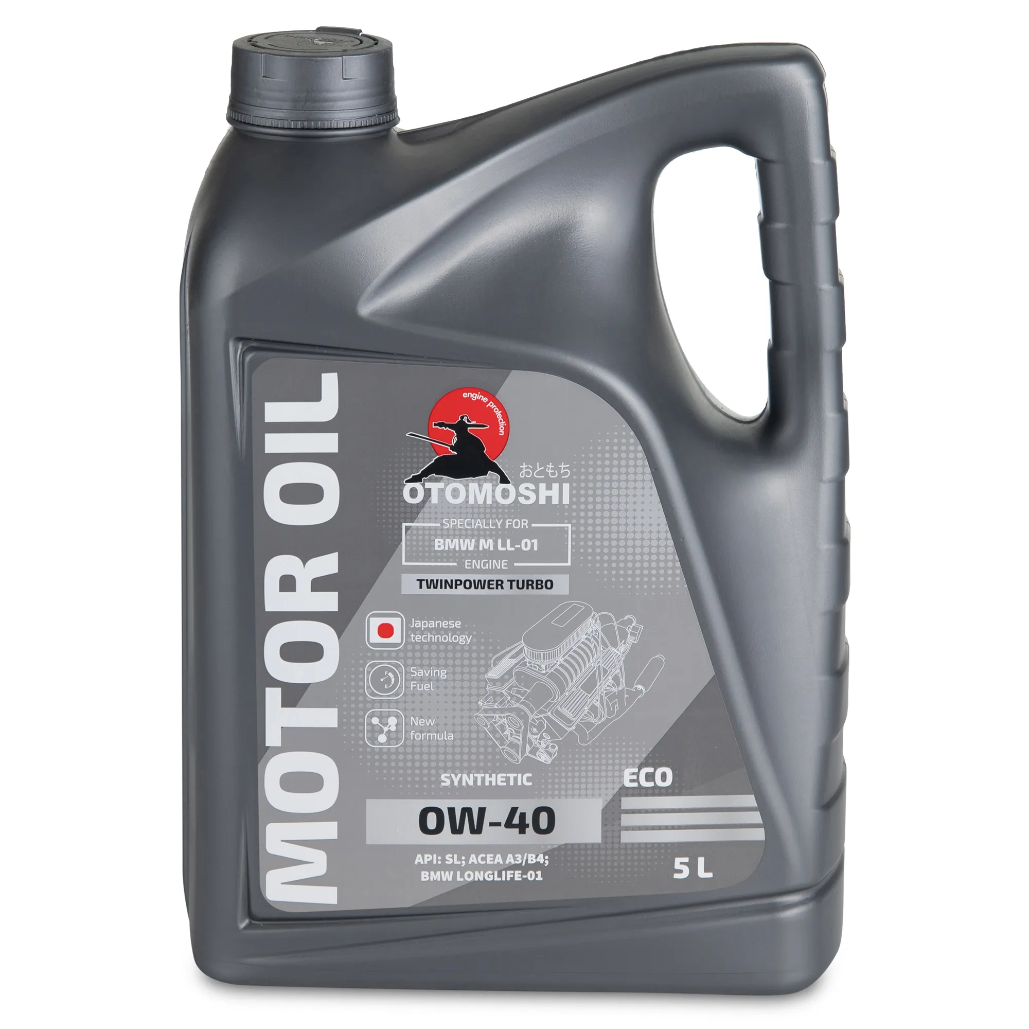 Масло моторное OTOMOSHI ECO 0W-40 5 л MF219565