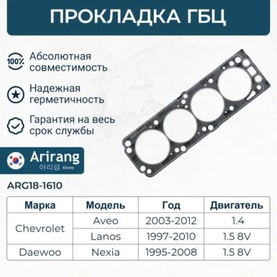 Прокладка головки блока