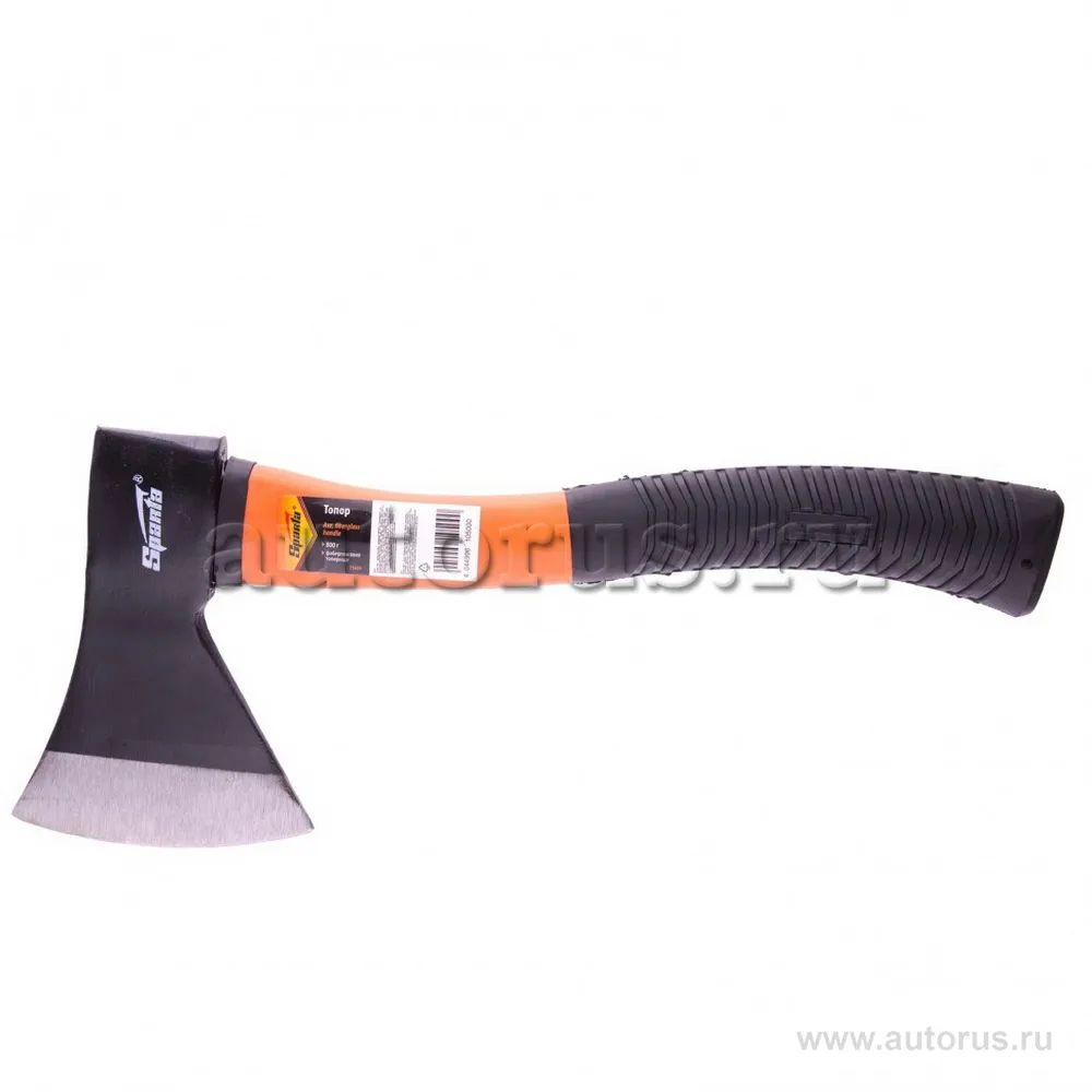 Топор, 800 г, фибергласовое топорище SPARTA 21639