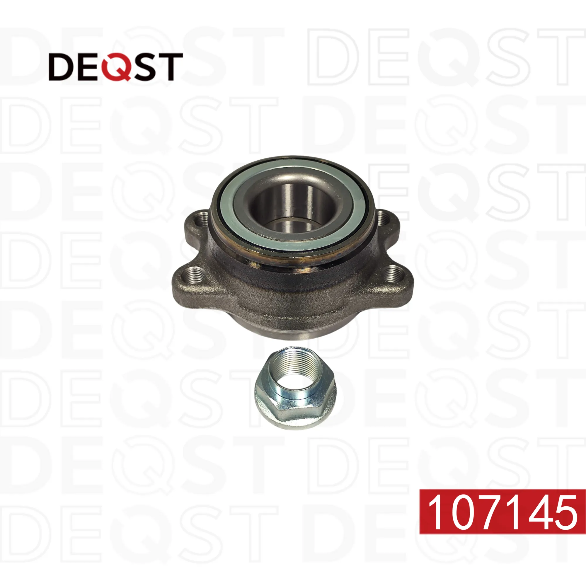 Ступица колеса с подшипником задняя, SUBARU LEGACY III (BE/BH) 2,0/2,5 -08.2003 DEQST 107145