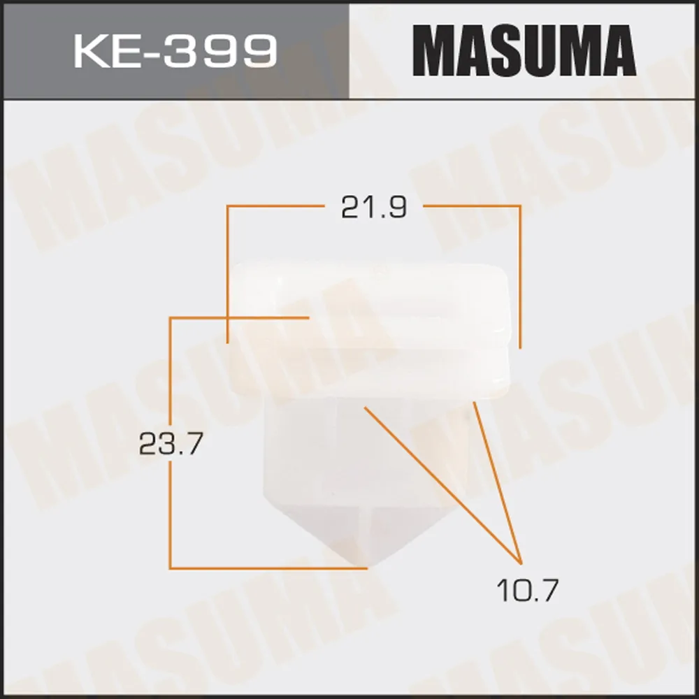 Клипса пластиковая VOLVO MASUMA KE399