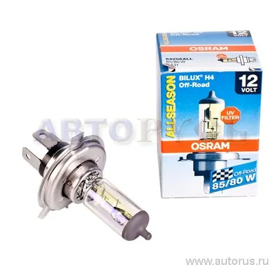 Лампа 12V H4 85/80W OSRAM ALLSEASON 1 шт. картон 64206ALL
