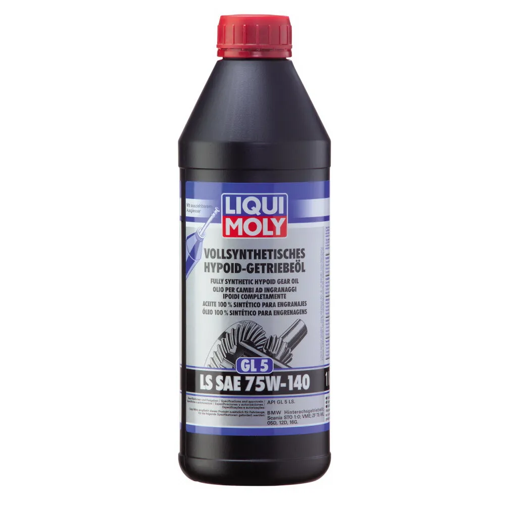 Масло трансмиссионное LIQUI MOLY Hypoid-Getriebeoil 75W-140 синтетическое 1 л  4421 / 8038