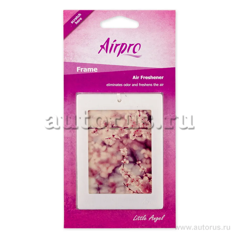Ароматизатор Little Angel пропитанный пластинка цветочный AIRPRO 1105005