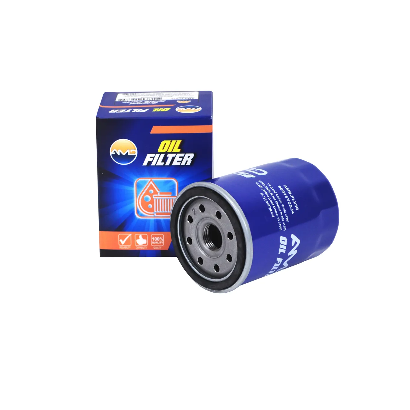 Фильтр масляный TOYOTA Camry 01-06/LEXUS RX I/II 300/330/400 AMD AMD.FL236