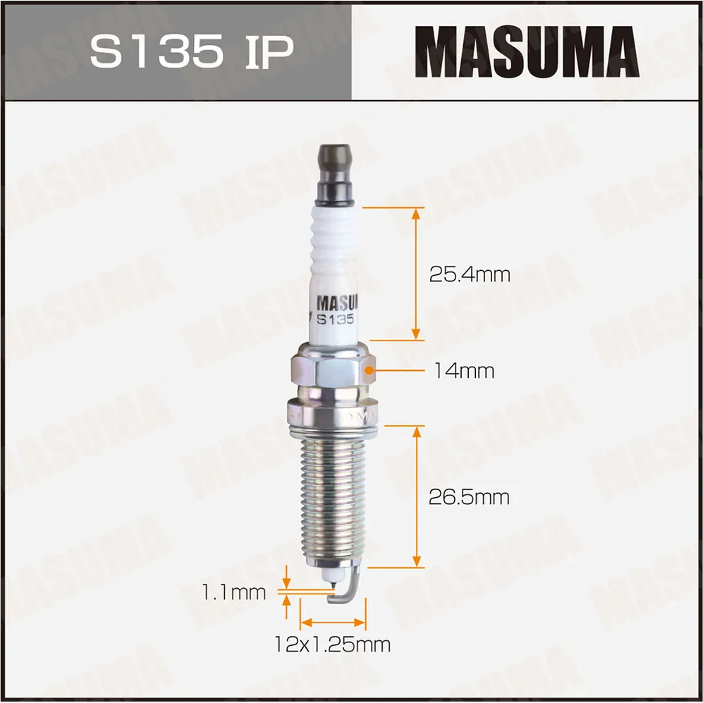 Свеча зажигания MASUMA S135IP