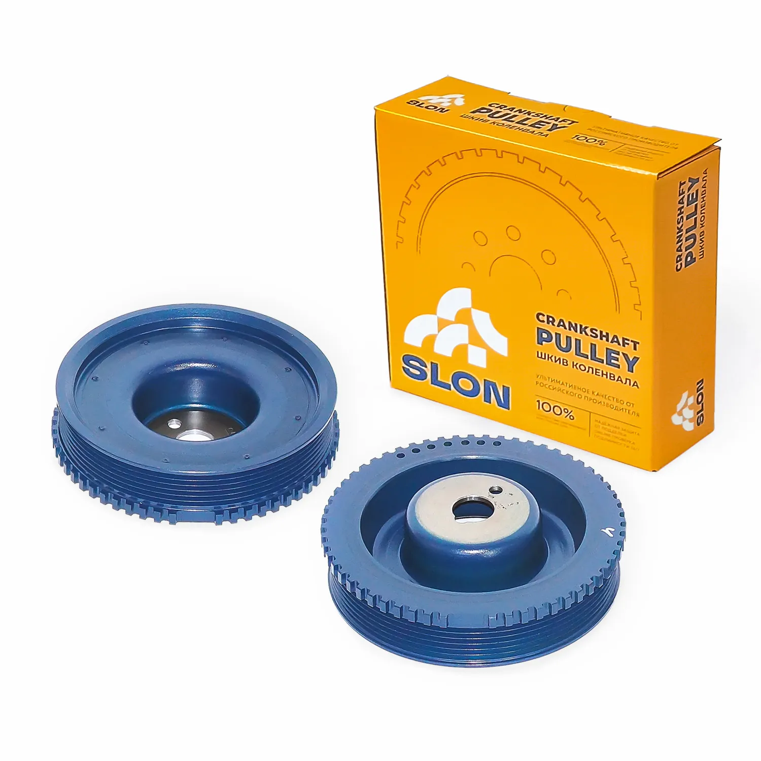 Шкив ВАЗ-11189 коленвала демпферный SLON SLON 111891005058
