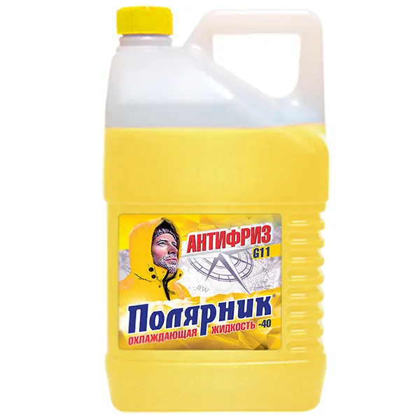 Антифриз Полярник желтый (5 кг) Полярник 430210013