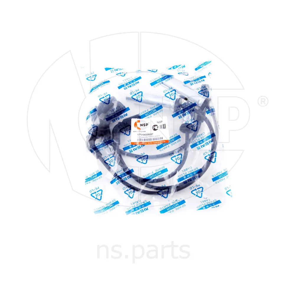 Провода высоковольтные CHEVROLET Aveo (к-кт в/в проводов) NSP NSP0196305387