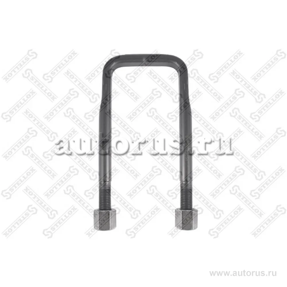 Стремянка с гайками 130/154xM24x2x310-П плоская сверху FRUEHAUF STELLOX 84-64023-SX