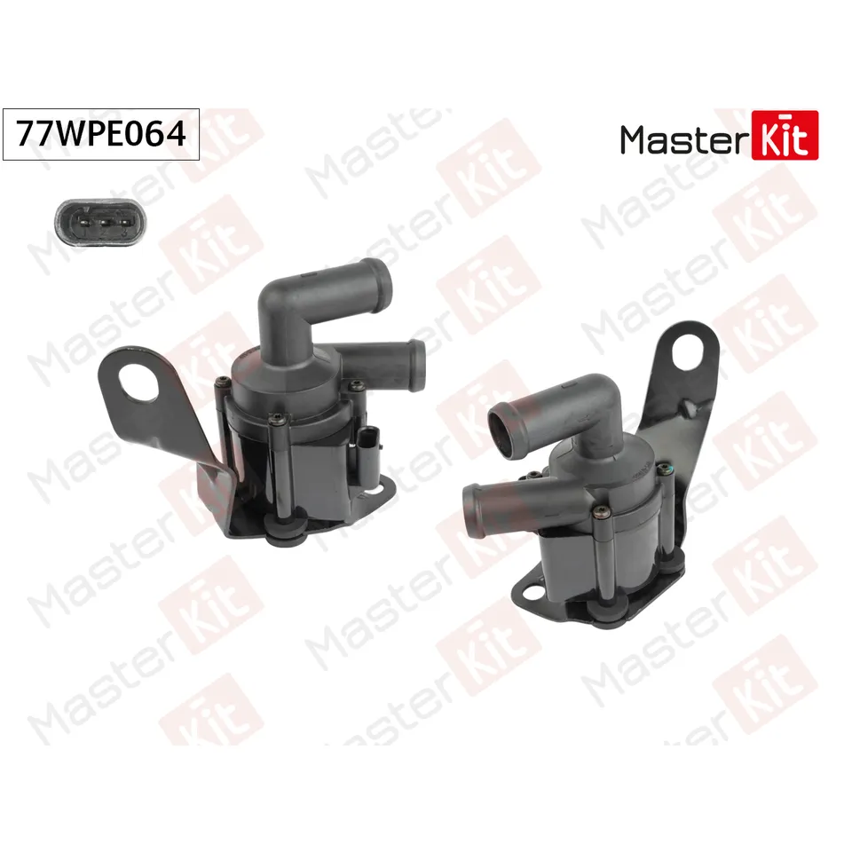 Насос водяной электрический BMW 5 (F10, F07, F11)/7 (F01, F02, F03, F04) 2008 - 2016 MASTERKIT 77WPE064