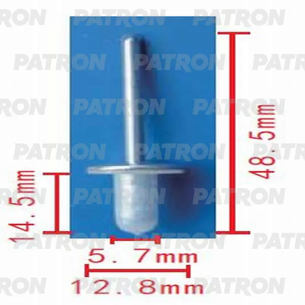 Заклепка металлическая лючка бензобака TOYOTA PATRON P37-0184