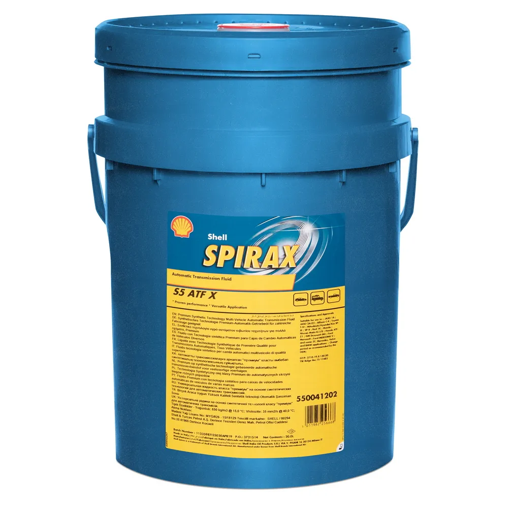 Масло трансмиссионное Shell Spirax S5 ATFx20 л 550041202